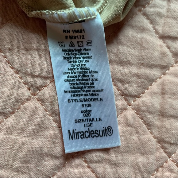 Miraclesuit - Women's Shape with an Edge Hi-Waist Long Leg - large - Picture 9 of 11